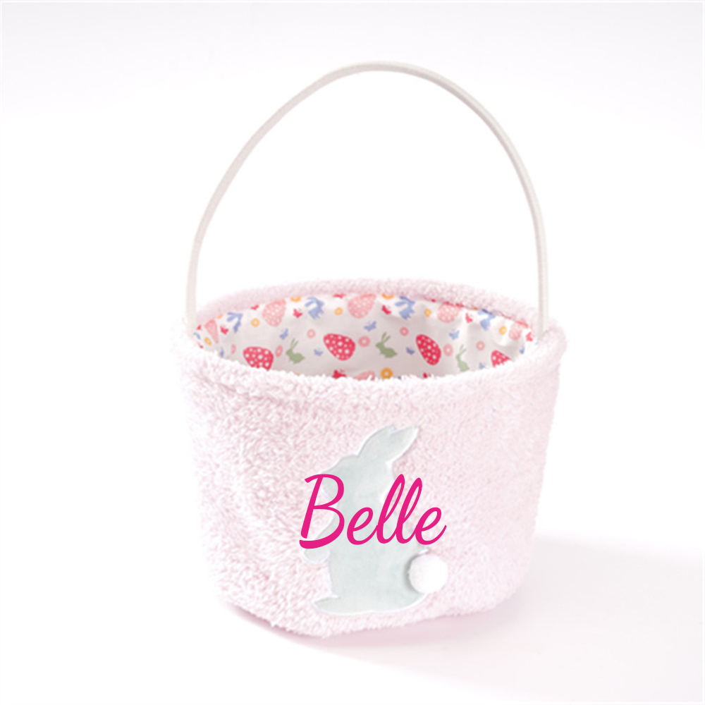 Personalized Name Easter Bunny Basket | CWEaster36
