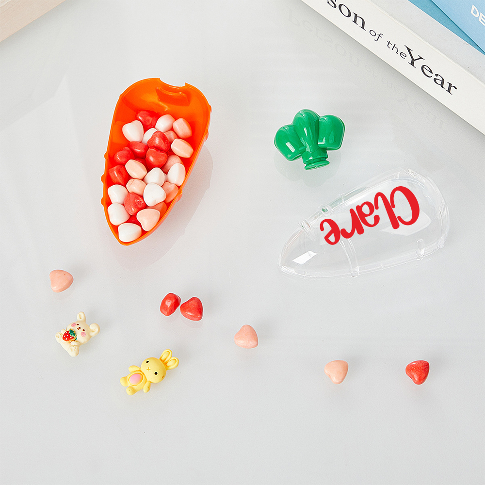 Personalised Plastic Stuffable Easter Carrots | CWEaster37