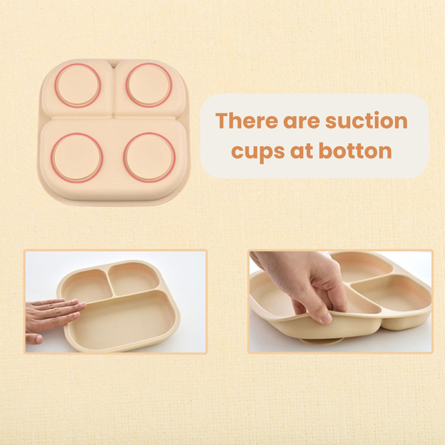 Personalised Baby Food Grade Color Dinner Plates  | CWBaby196