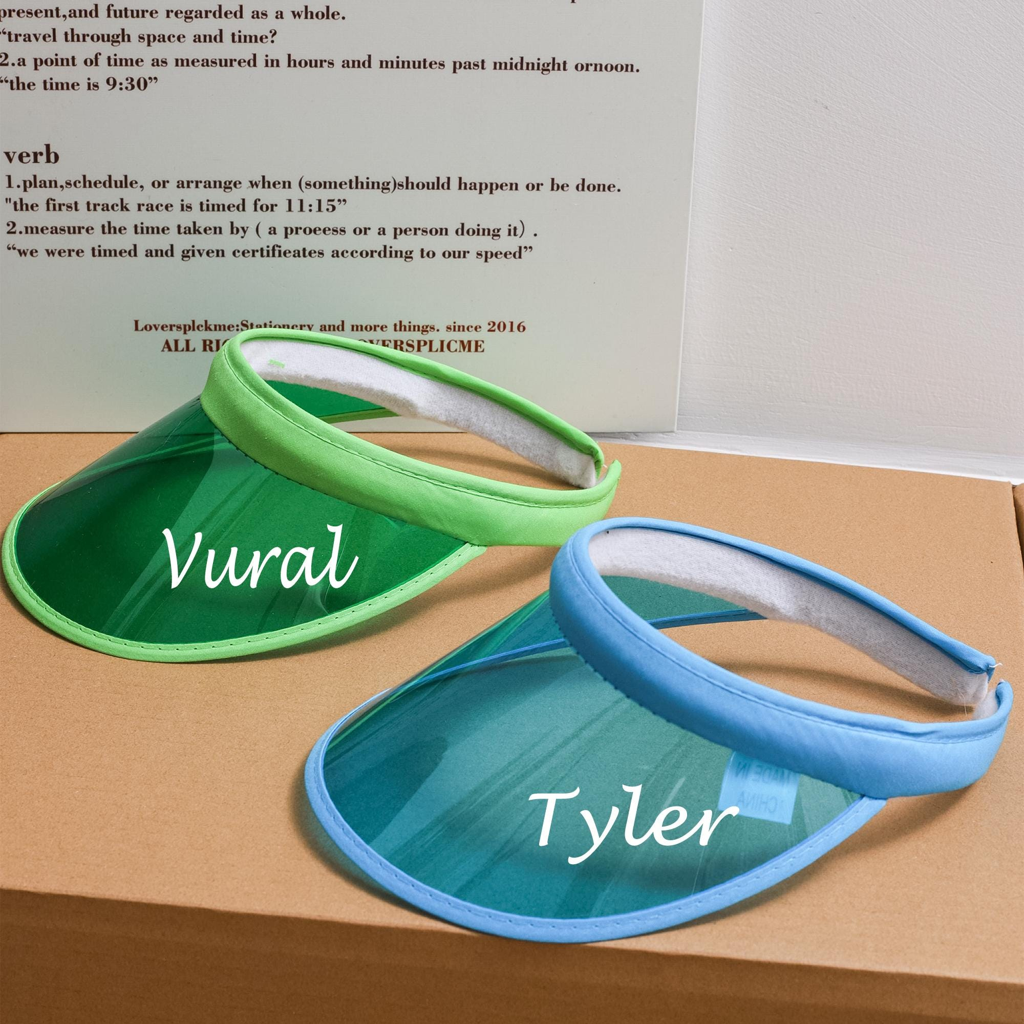 Personalized Kid Holographic Colored Sun Hat for Summer & Beach | CWBeach153