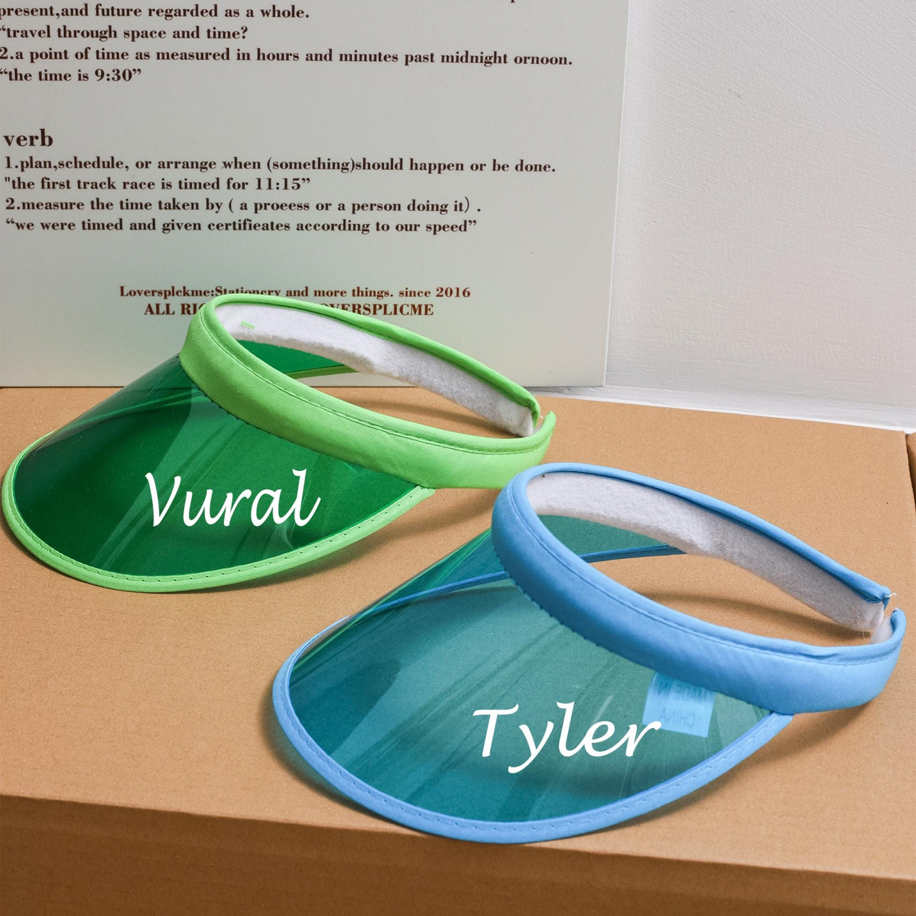 Personalized Kid Holographic Colored Sun Hat for Summer & Beach | CWBeach153