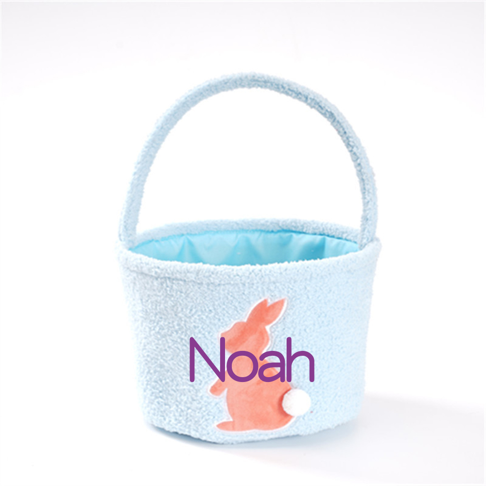 Personalized Name Easter Bunny Basket | CWEaster36