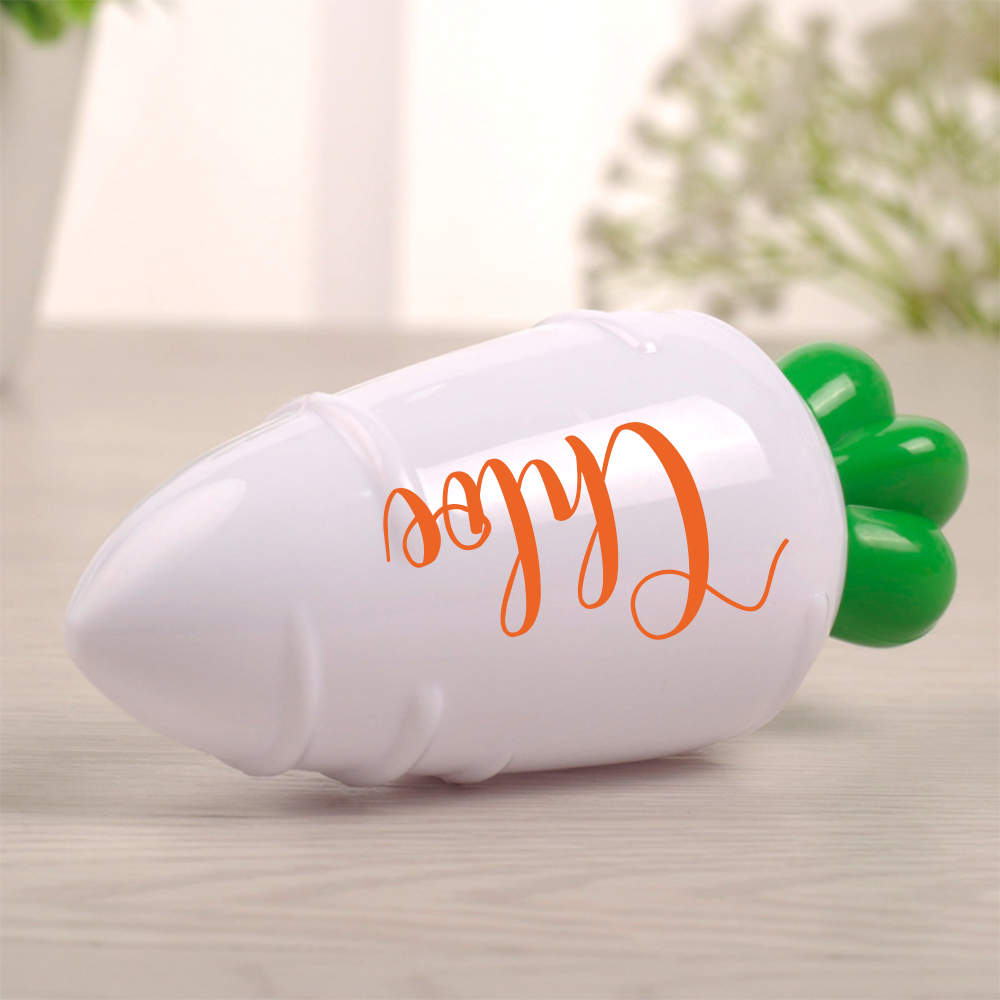 Personalised Plastic Stuffable Easter Carrots | CWEaster37