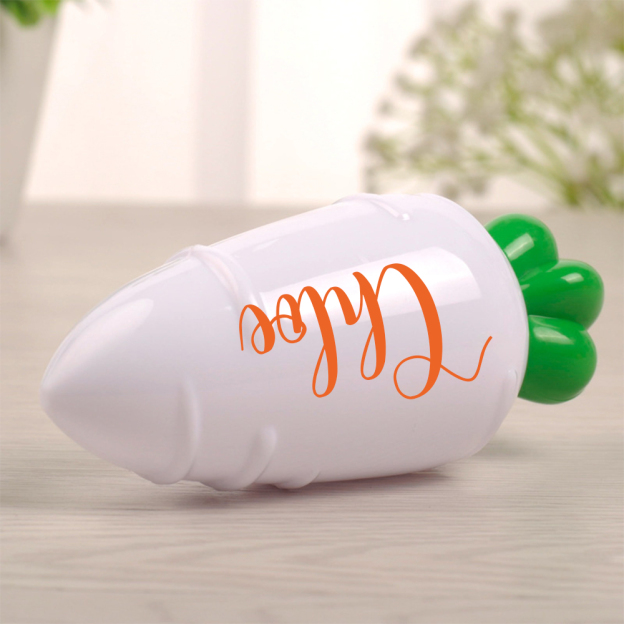 Personalised Plastic Stuffable Easter Carrots | CWEaster37
