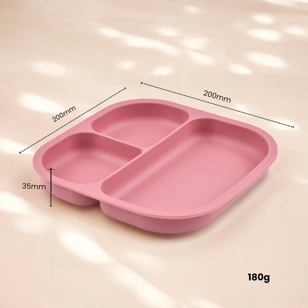 Personalised Baby Food Grade Color Dinner Plates  | CWBaby196