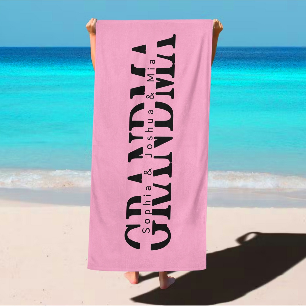 Personalized Lovely Kid Towel for Summer & Beach | CWTowel144