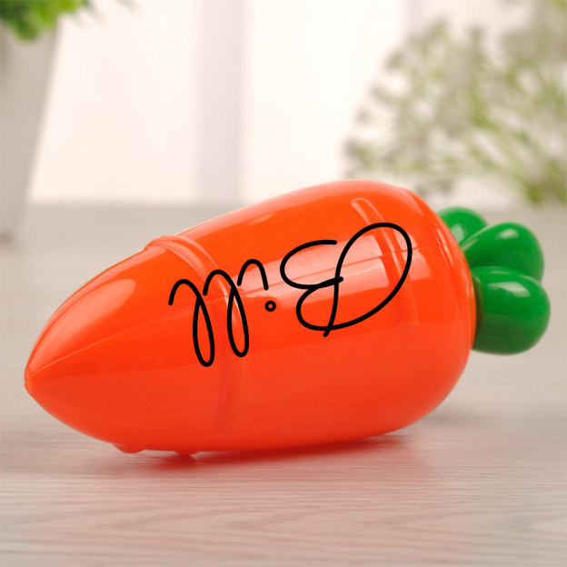 Personalised Plastic Stuffable Easter Carrots | CWEaster37