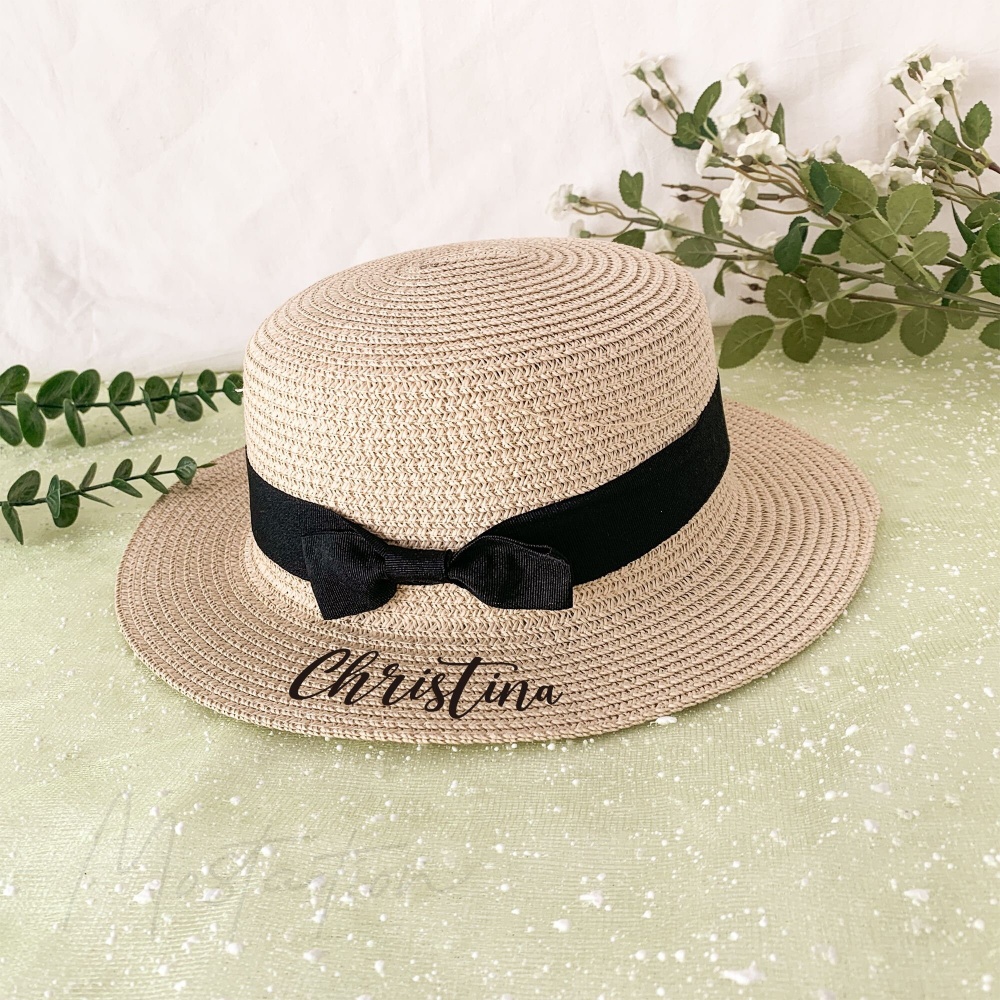 Personalized Children's Straw Beanie for Comfort & Unique | CWBeach149