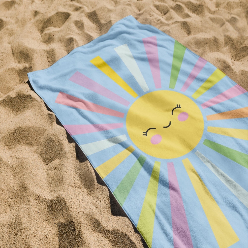 Personalized Lovely Kid Towel for Summer & Beach | CWTowel140