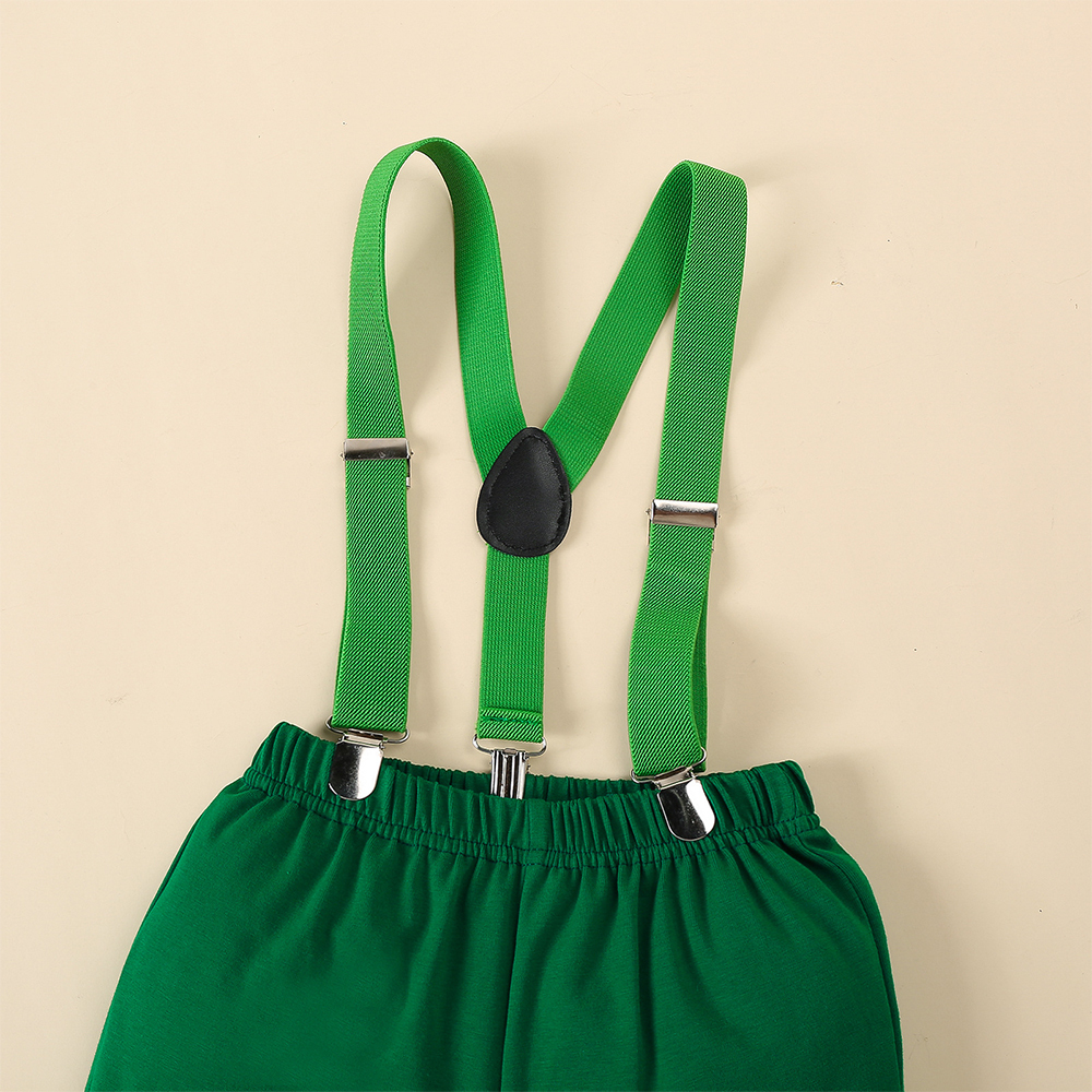 Personalised Baby Boy 1st Birthday Animal Print Overalls Set | CWBaby195