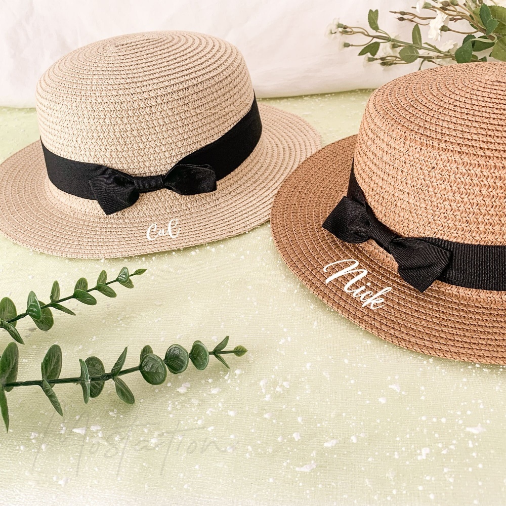 Personalized Children's Straw Beanie for Comfort & Unique | CWBeach149