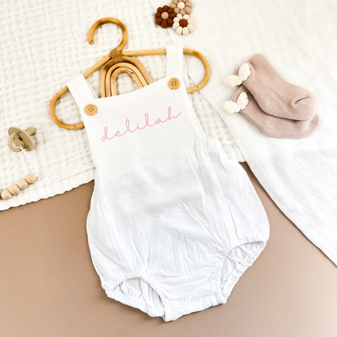 Personalized Baby Overalls| CWBaby134