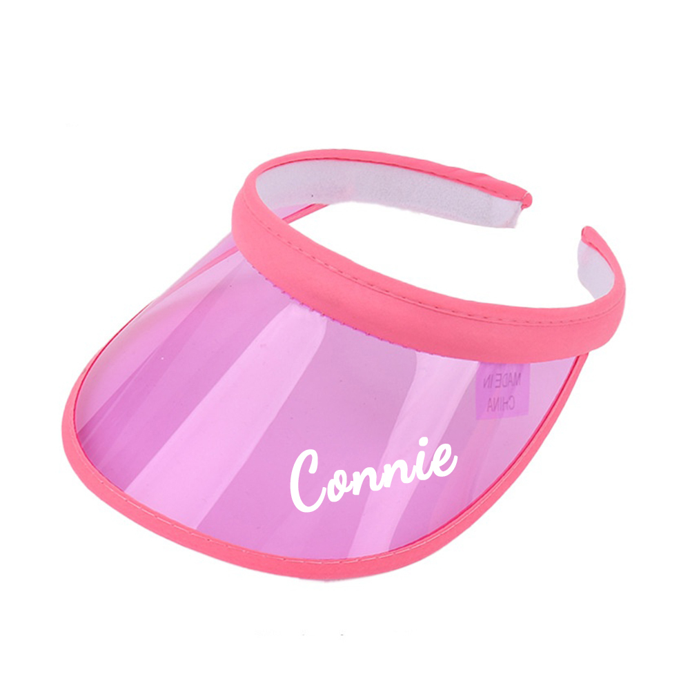 Personalized Kid Holographic Colored Sun Hat for Summer & Beach | CWBeach153