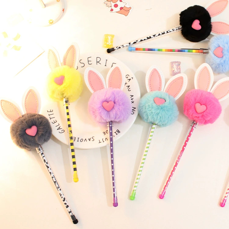 Personalised Easter Bunny Notebook and Pom-Pen Set  | CWToy108