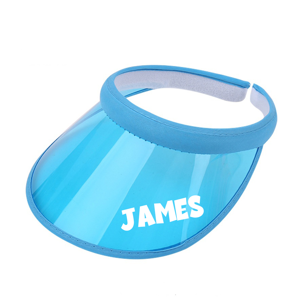 Personalized Kid Holographic Colored Sun Hat for Summer & Beach | CWBeach153