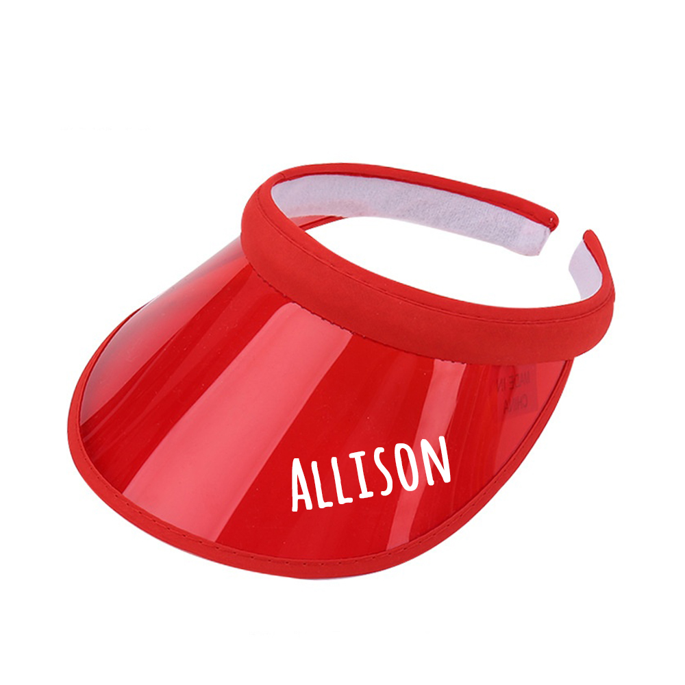 Personalized Kid Holographic Colored Sun Hat for Summer & Beach | CWBeach153