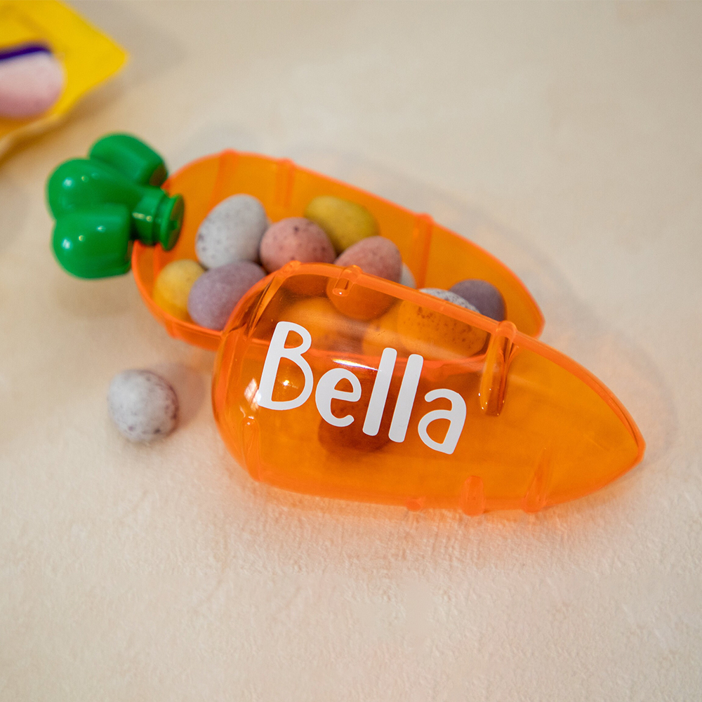 Personalised Plastic Stuffable Easter Carrots | CWEaster37