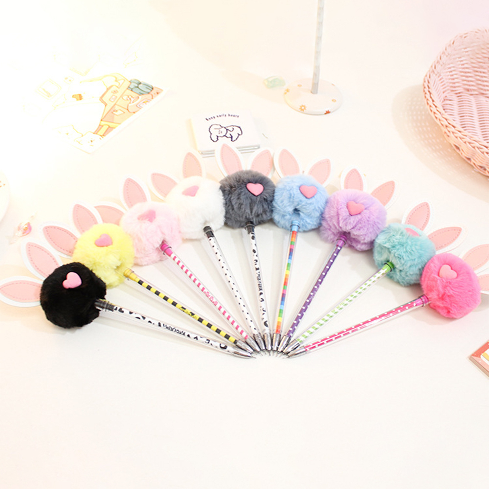 Personalised Easter Bunny Notebook and Pom-Pen Set  | CWToy108