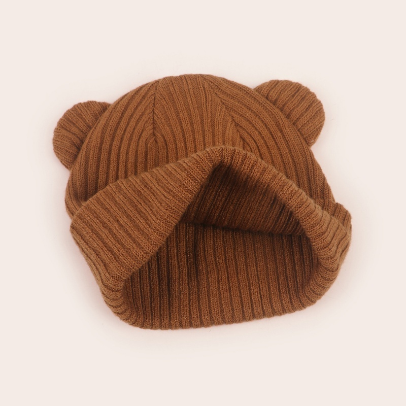 Personalized Embroidery Lovely Bear Baby Hat for Comfort & Unique | HSKid57