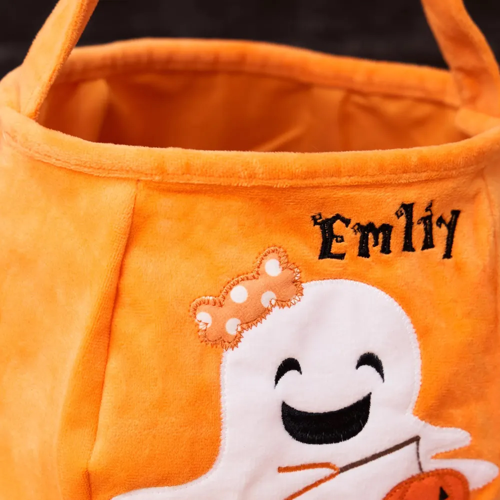 Personalized Embroidery Halloween Bucket | CWHalloween09