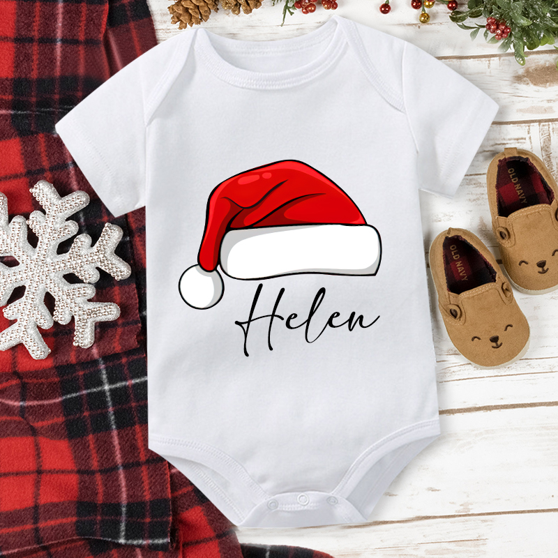 Personalized Family Christmas Monogrammed Name T-Shirt| Match0415