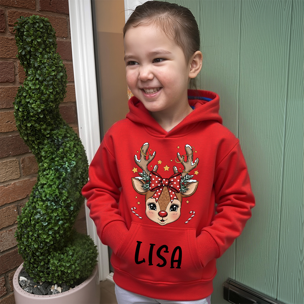 Personalized Kids Lovely Christmas Hoodie | MCGift219