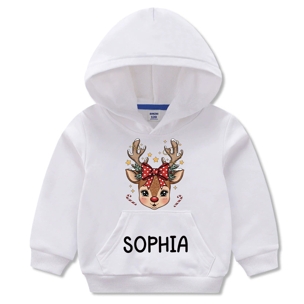 Personalized Kids Lovely Christmas Hoodie | MCGift219
