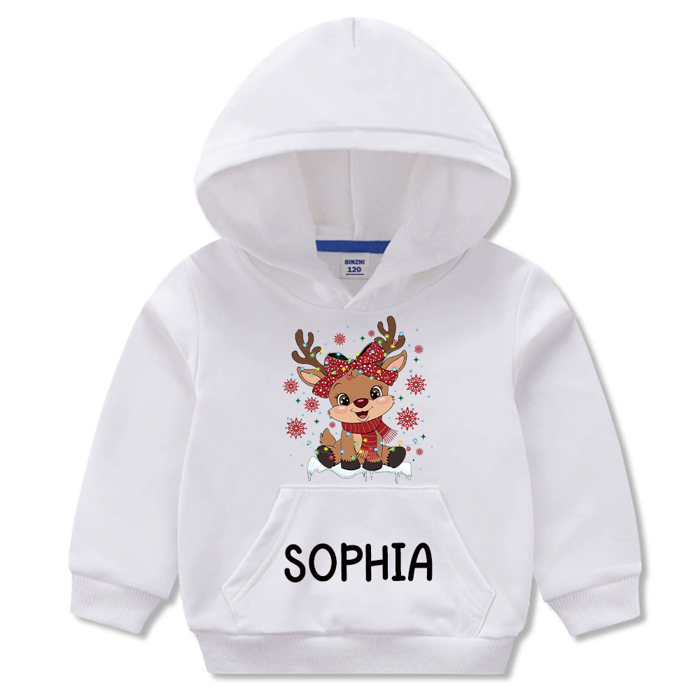 Personalized Kids Lovely Christmas Hoodie | MCGift221