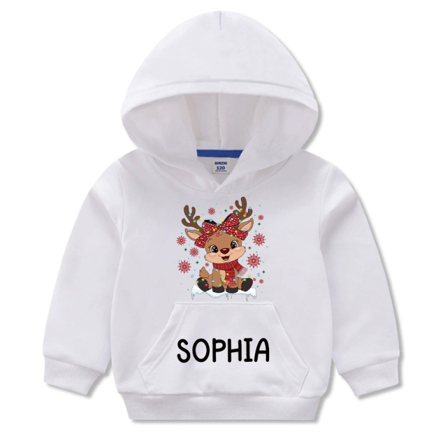 Personalized Kids Lovely Christmas Hoodie | MCGift221