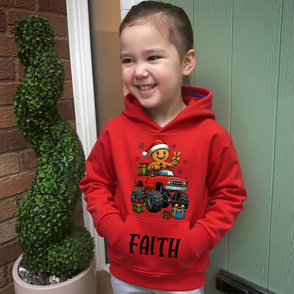 Personalized Kids Lovely Christmas Hoodie | MCGift228