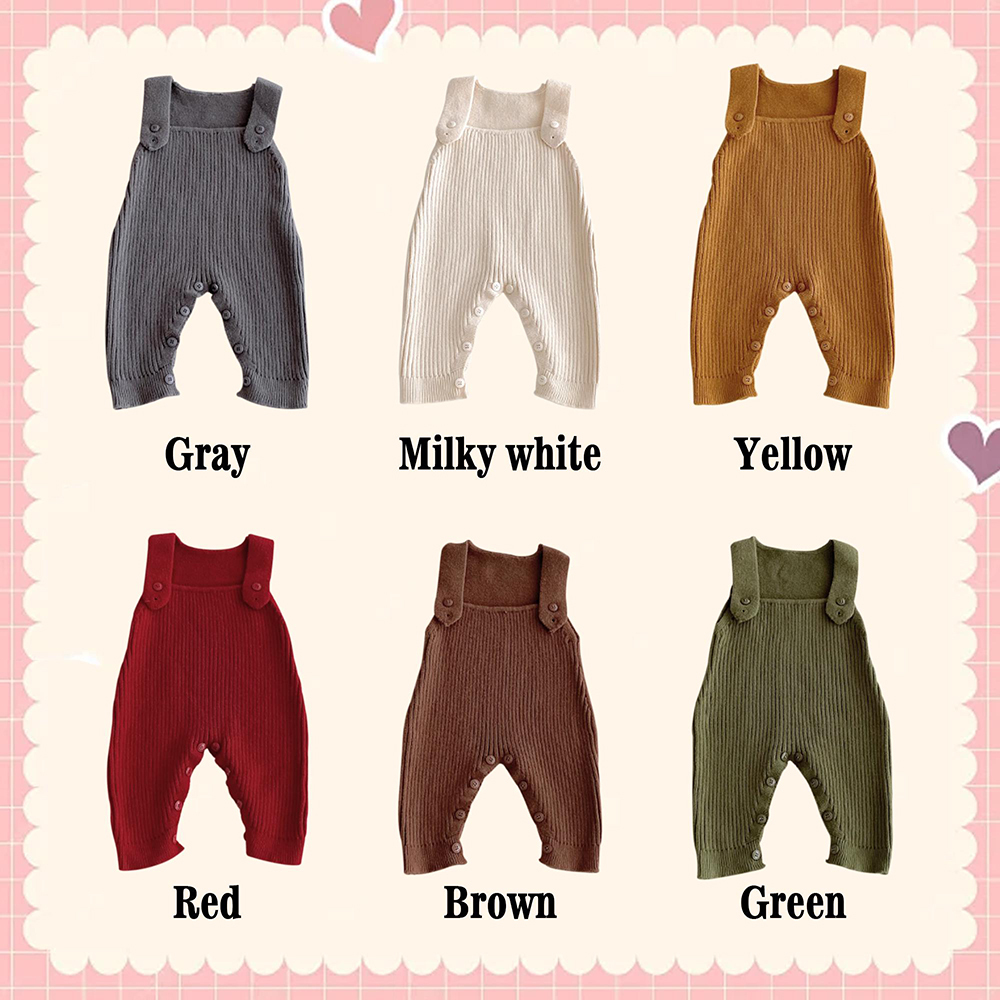 Personalized Hand Embroidered Baby Dungarees Romper | CWBaby356