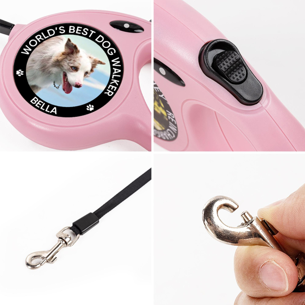 Personalized Photo Paw Design Pet Leash | BKPet307