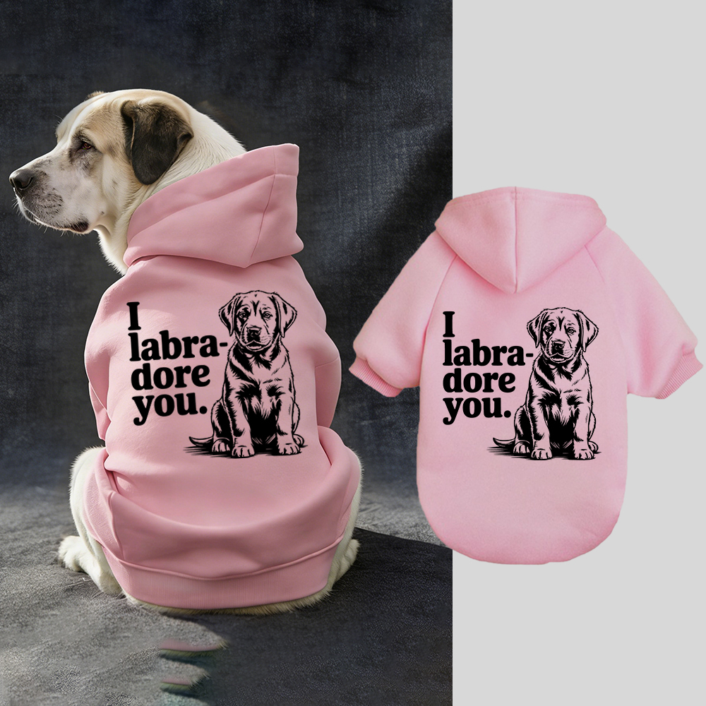 I Iabra dore you Puppy Hoodie | BKPet315