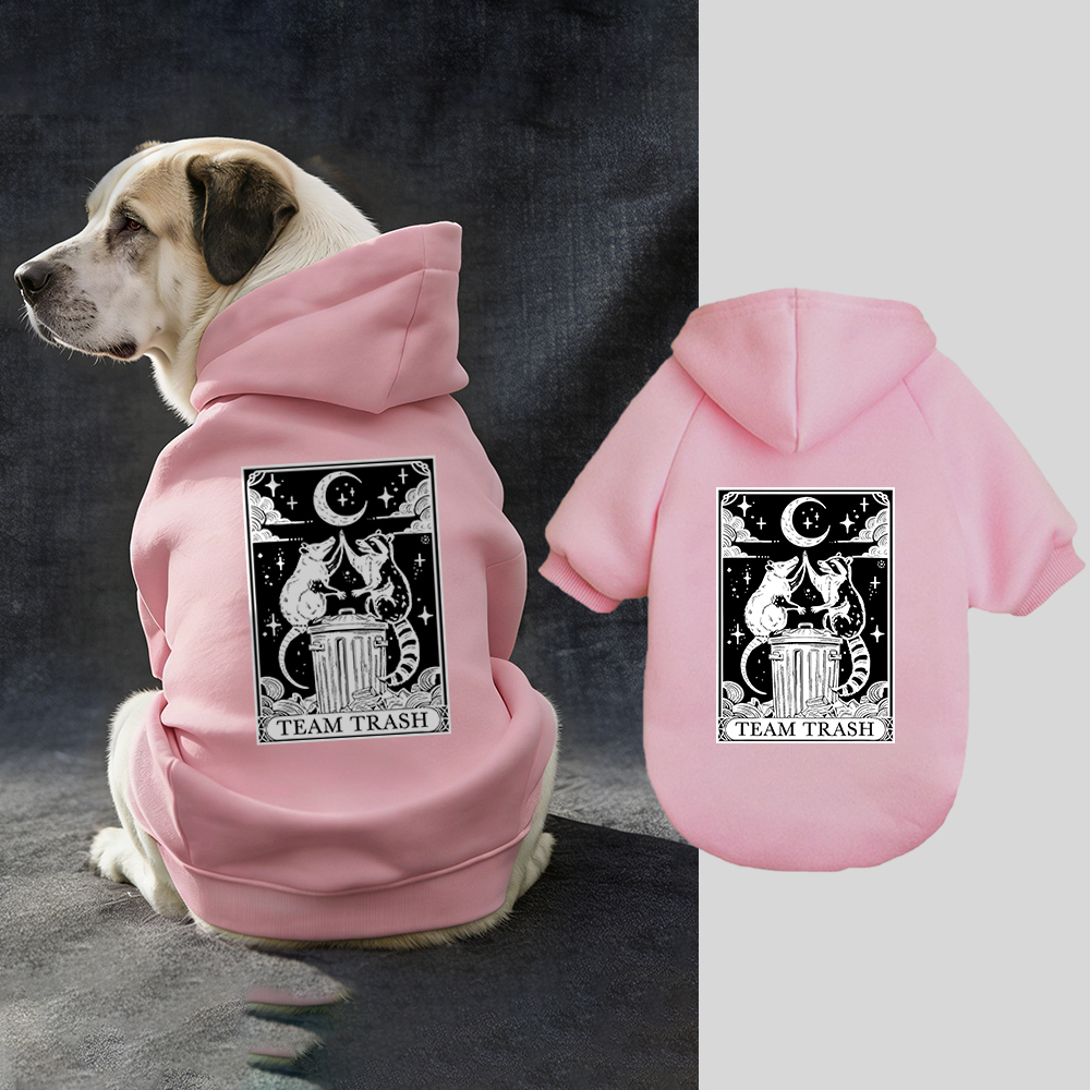 TEAM TRASH Puppy Hoodie | BKPet322