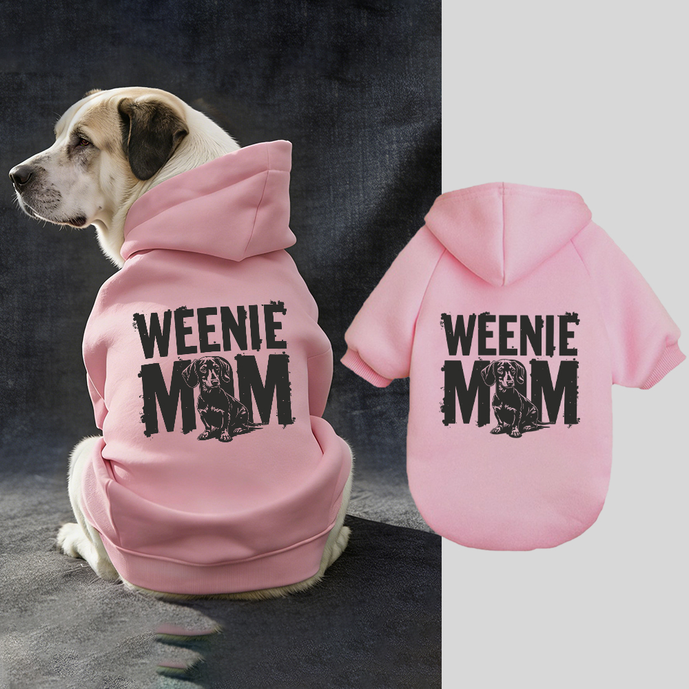WEENIE MOM Puppy Hoodie | BKPet336