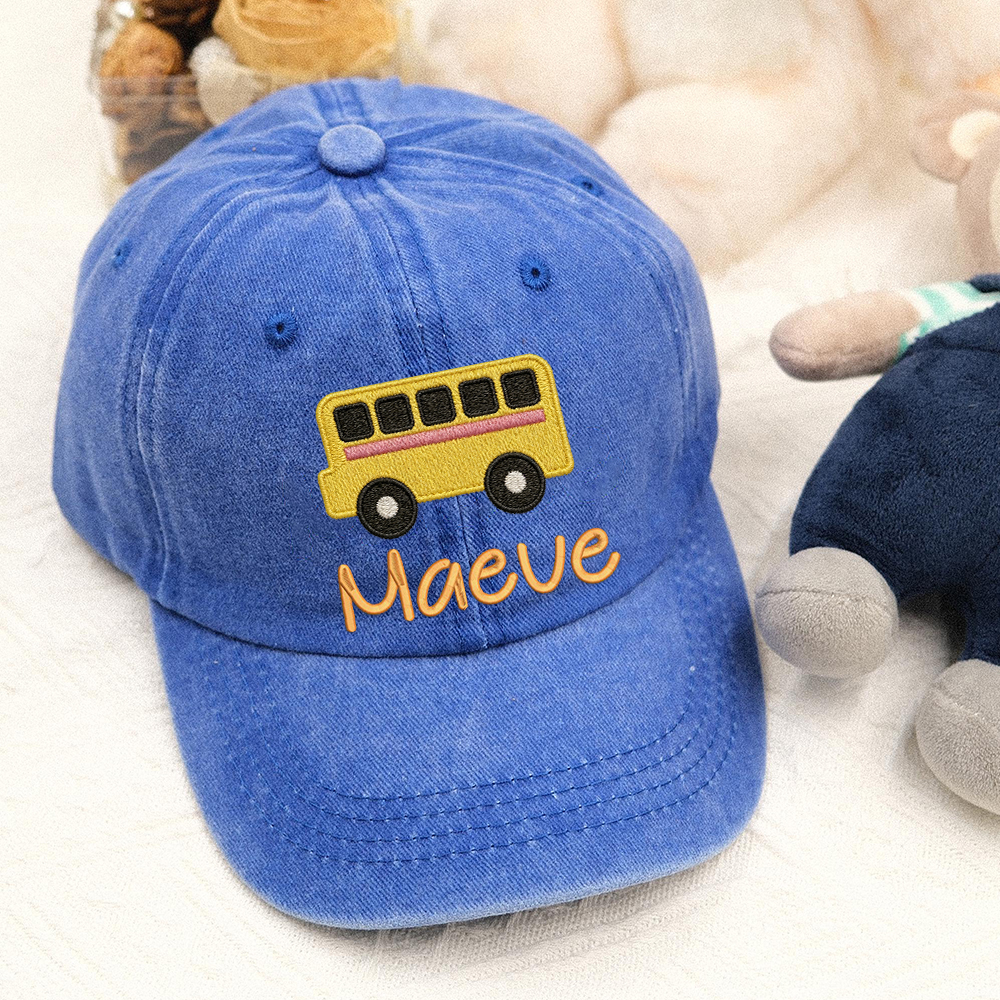 Personalized Embroidery Cute Icon Summer Baseball Hat For Kid | Hskid82