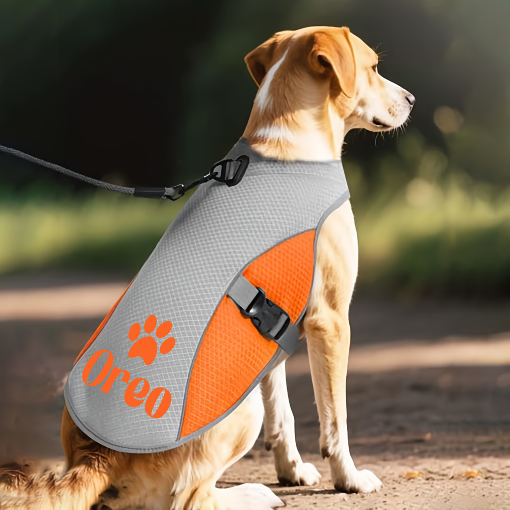 Personalized Pet Lightweight Cooling Breathable Vest | BKPet403