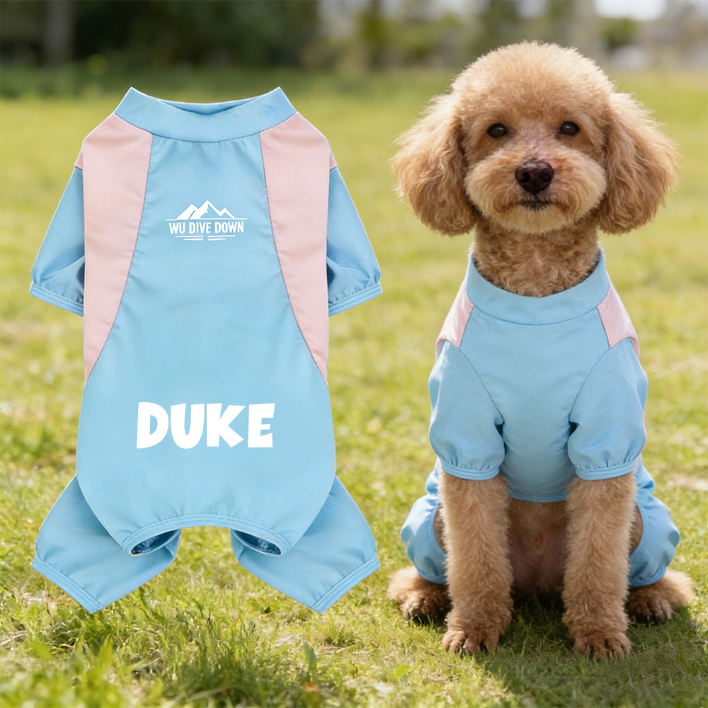 Personalized All-season Large Size  Puppy Shirt | BKPet413