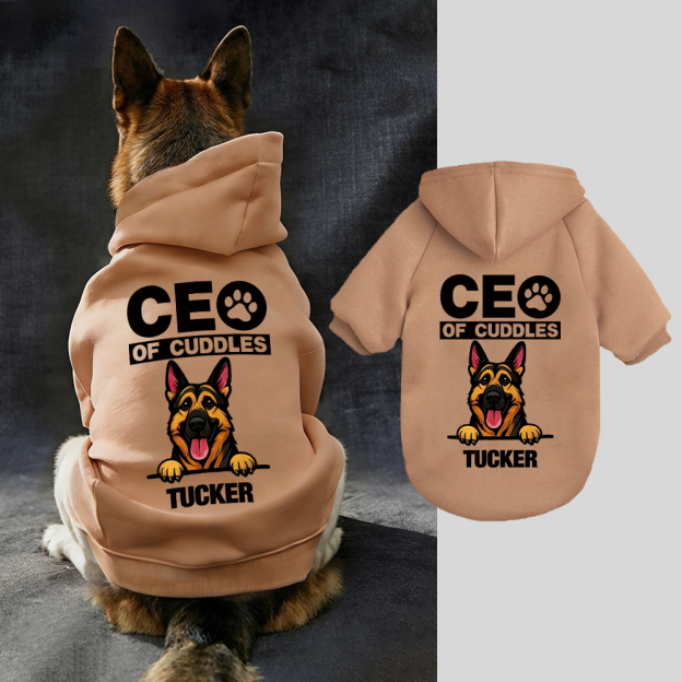 Personalized Funny Pet Portrait Hoodie | BKPet415