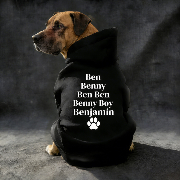 Personalized Pet Cozy Nickname Hoodie | BKPet418
