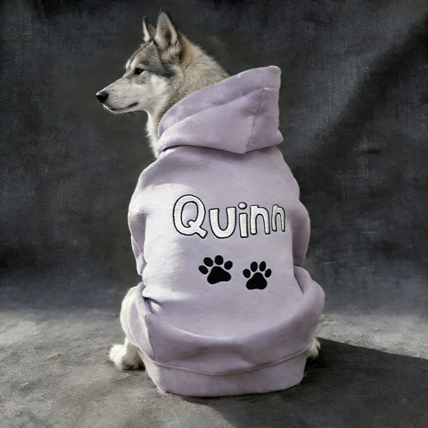 Personalized Embroidered Pet Comfortable Soft Hoodie | BKPet419