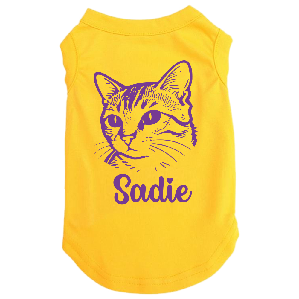 Personalized Adorable Pet Portrait Line-Art Shirt | BKPet440