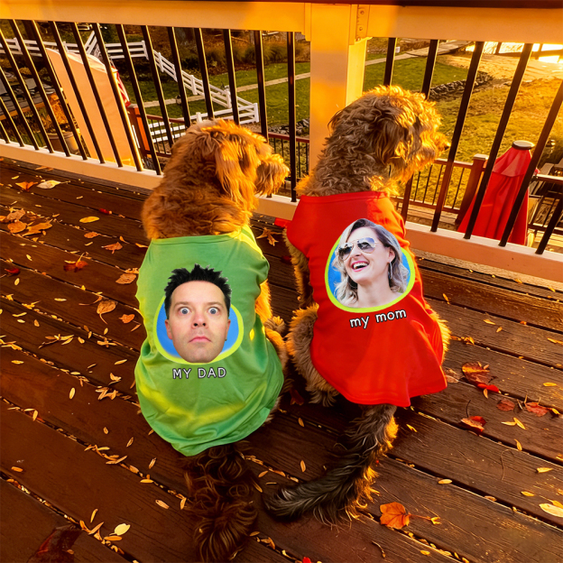 Personalized Funny Photo Pet Shirt | BKPet441