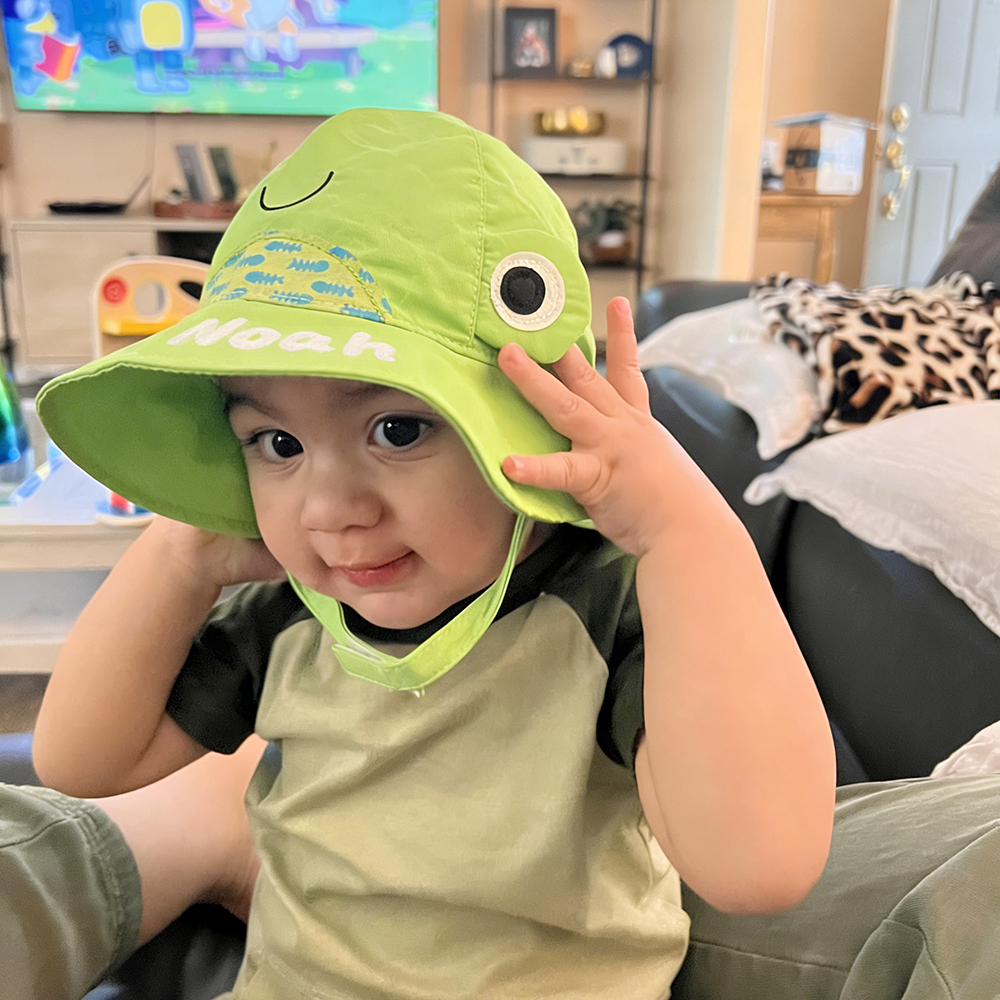 Personalized Cute Design Beach Pool Sun Hat | CWBeach222