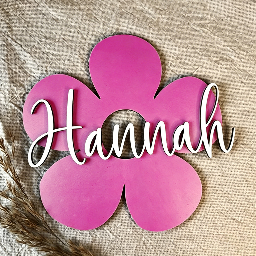 Personalized Kid's Bedroom Decoration Door Sign | CWBaby484