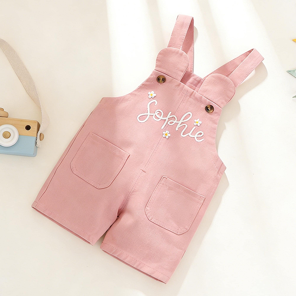 Personalized Hand Embroidered Baby Overall | CWBaby492
