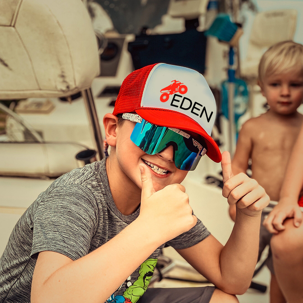 Personalized Child Mesh Trucker Hat for Comfort & Unique | CWBeach113