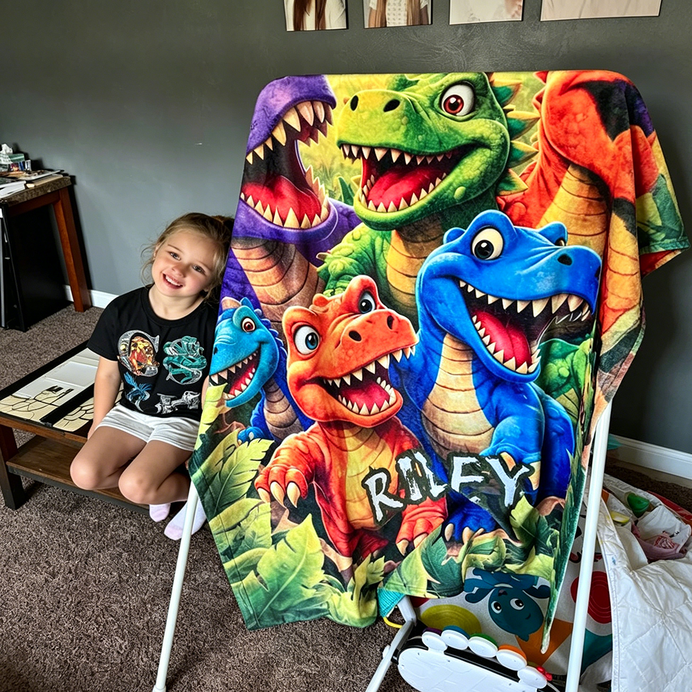 Personalized Lovely Kid Blanket for Comfort & Unique | BKKid190