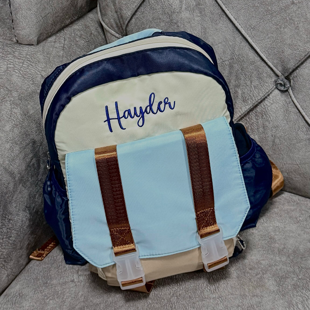 Personalized Embroidery Nylon Kid's Backpack | CWPack359