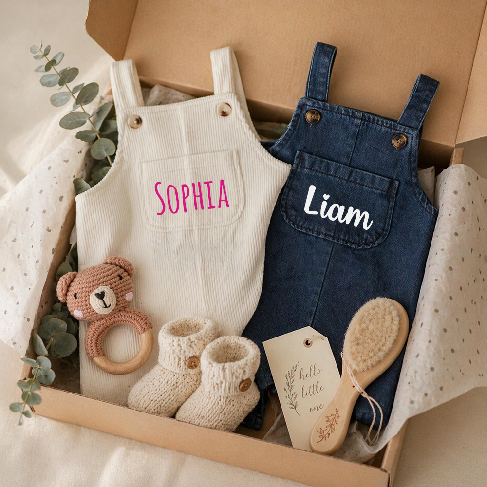 Personalized Baby Classic Adorable Overalls | CWBaby494